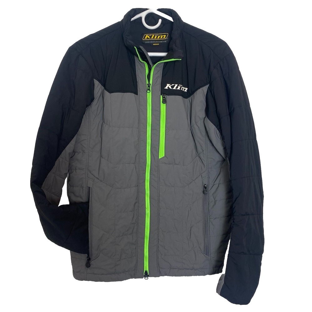 KLIM Women M Override Puffer Jacket Thinsulate Water Resistant Reflective Strips